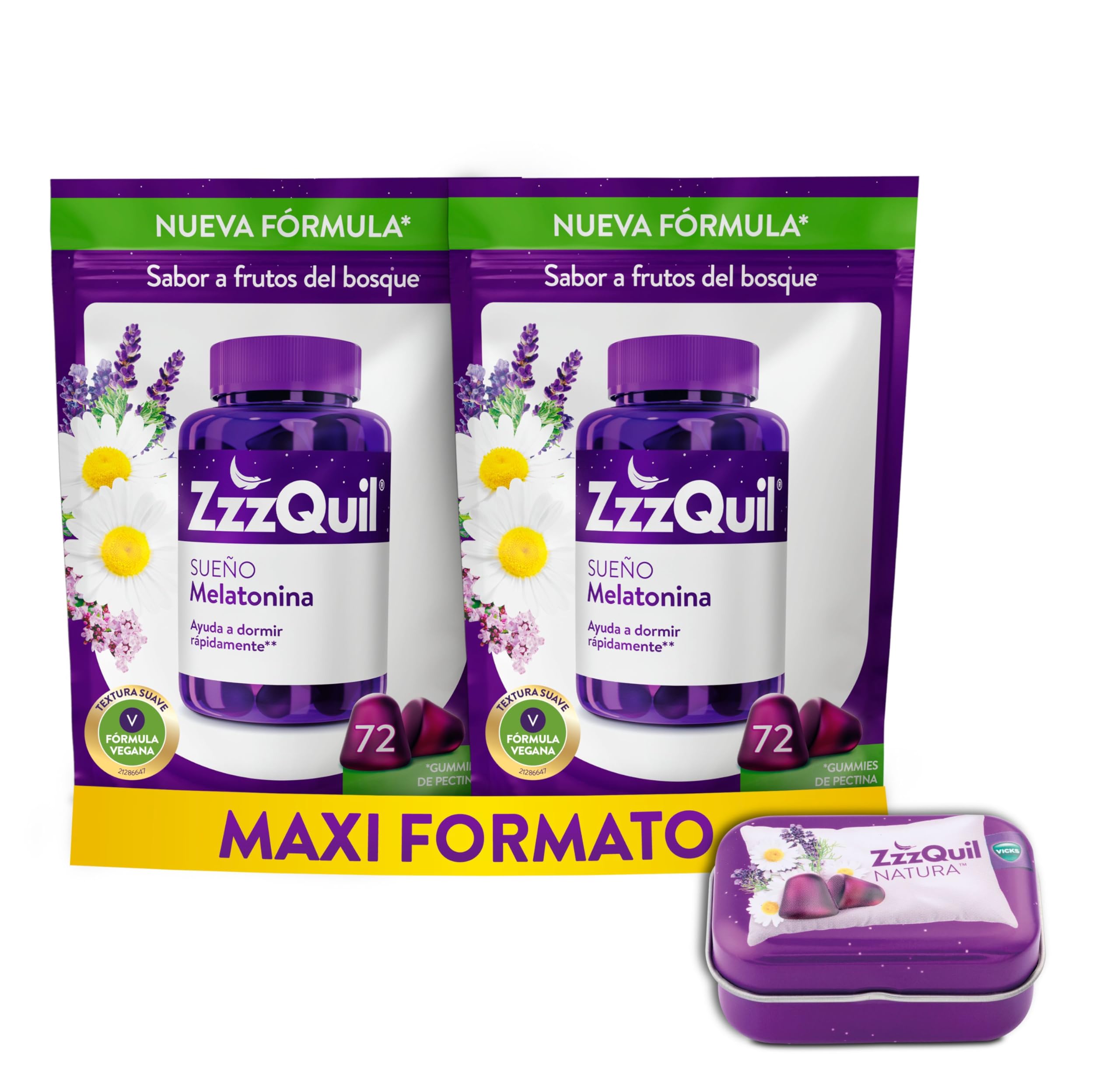 Oferta: ZzzQuil Sueño, Gummies de Melatonina para Dormir, Ayuda