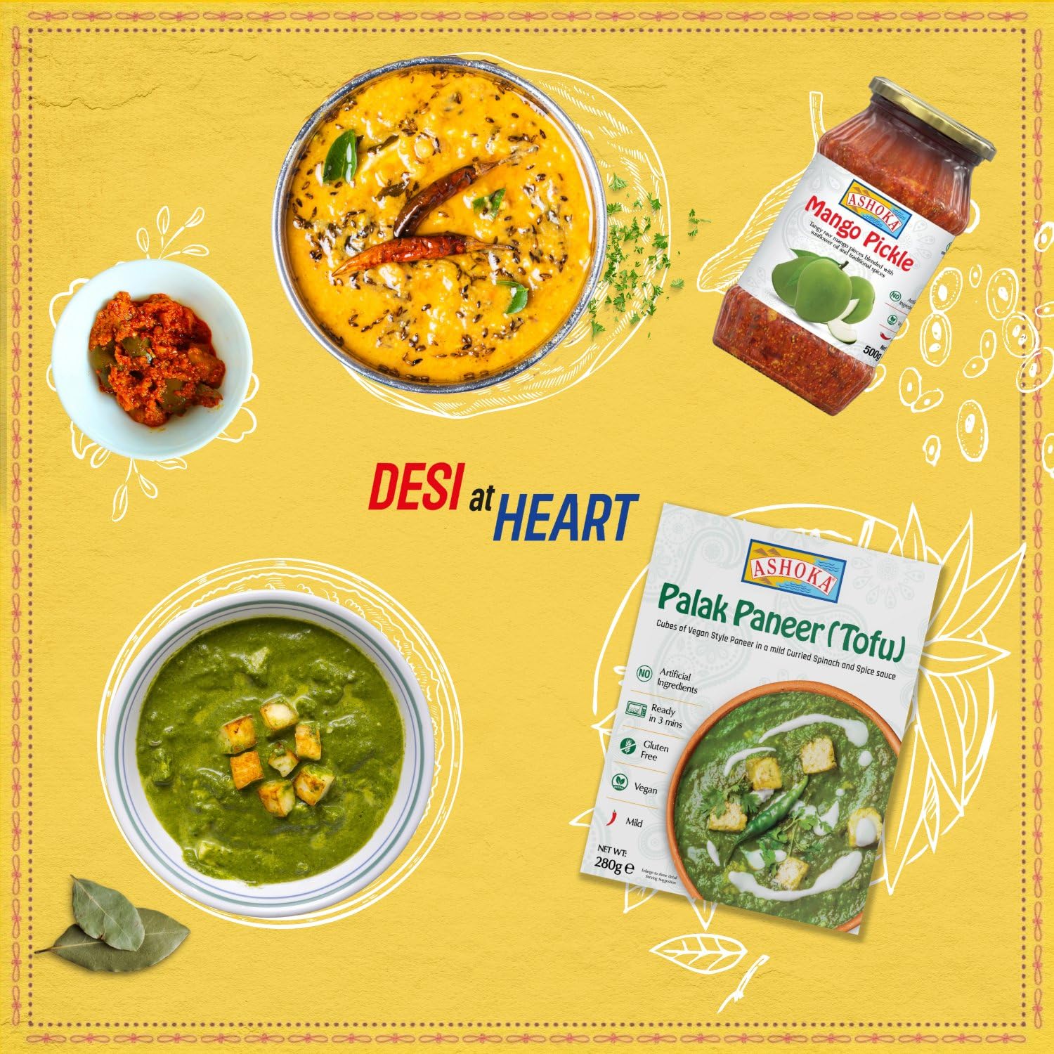 ASHOKA - Butterhuhn Paste - Multipack (6 X 300 GR)