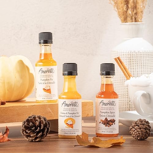 Miniatura 3 de Amoretti - jarabes premium de calabaza 3 paquetes