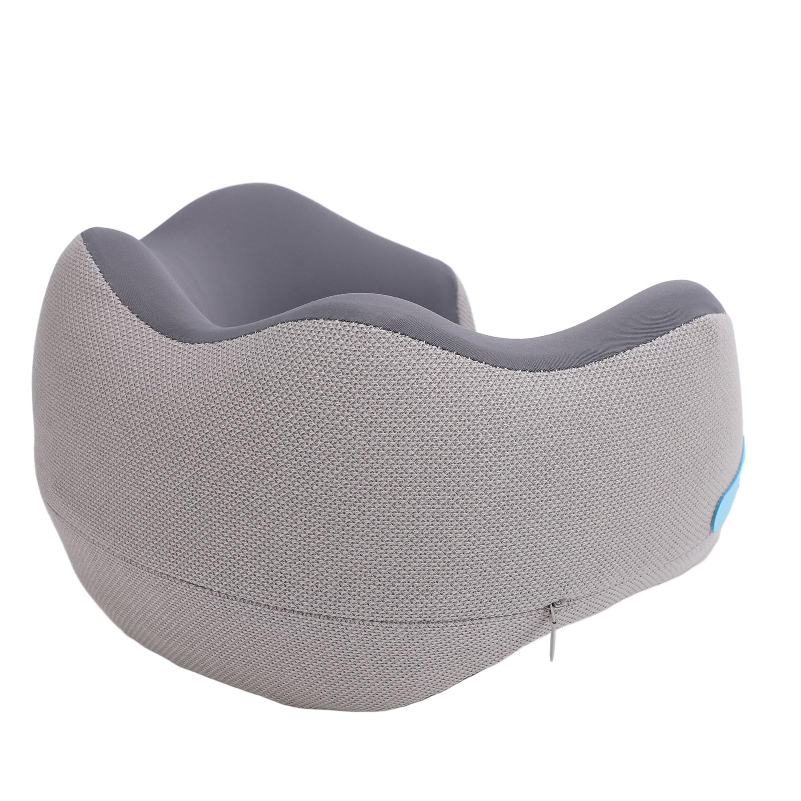 Emoshayoga Almohada de Espuma Viscoelástica en Forma de U para un Cómodo Soporte de Viaje en Avión y Coche, Ajustable y Lavable, Diseño Ligero (#5)