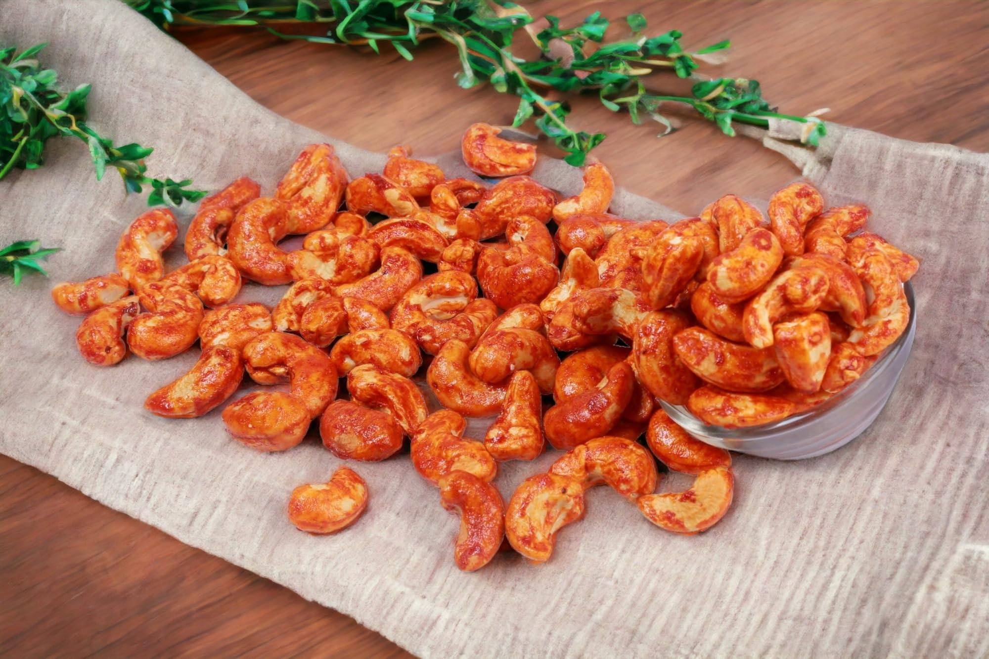 J J crunch N munch Peri Peri Cashew Jar - 250 Grams | Kaju roasted in olive oil, not fried | Healthy dryfruit snack | Diet friendly | Premium Gift | Birthday, Anniversary, Wedding (3) 2