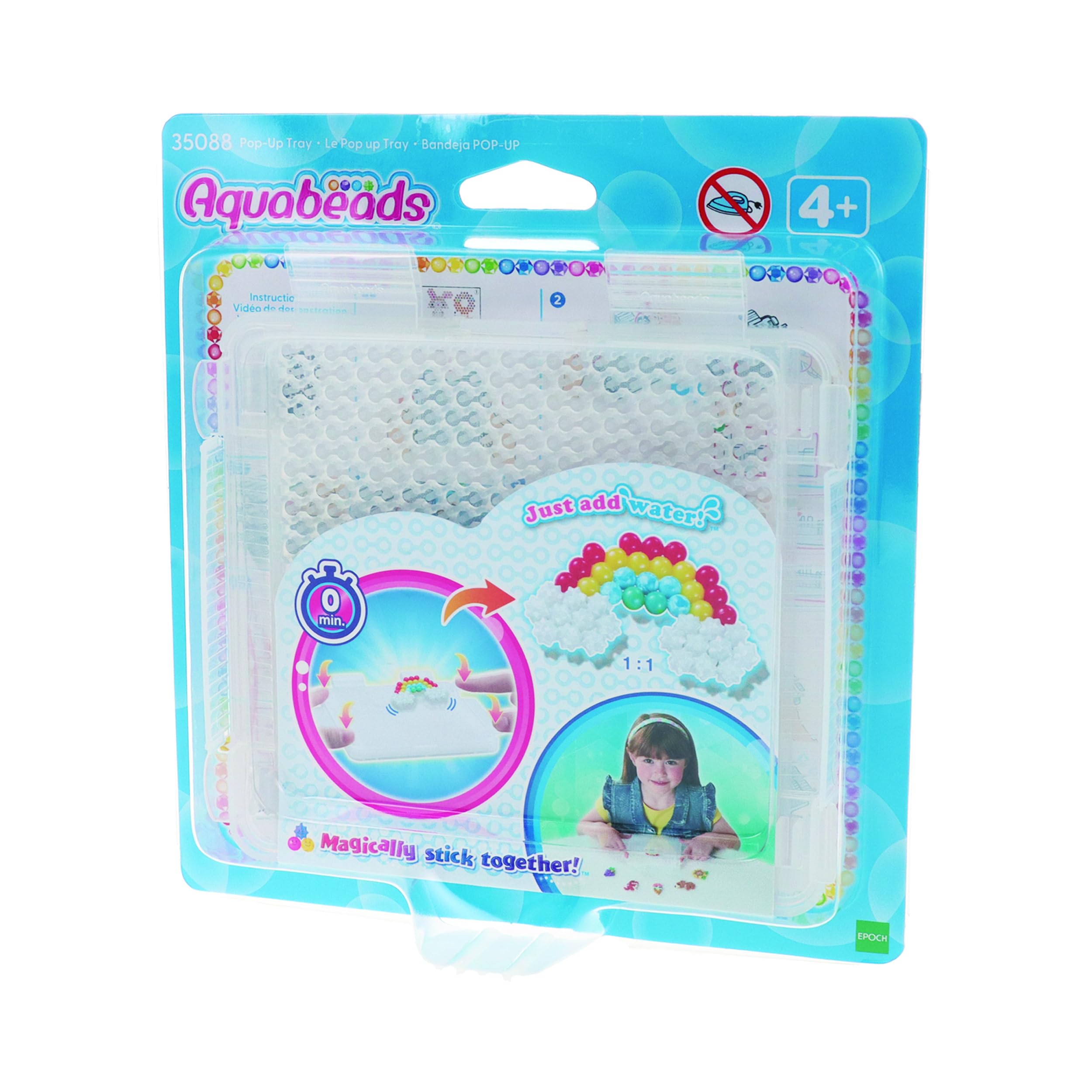 Aquabeads - Pop-Up Tray 35088, Multicolor