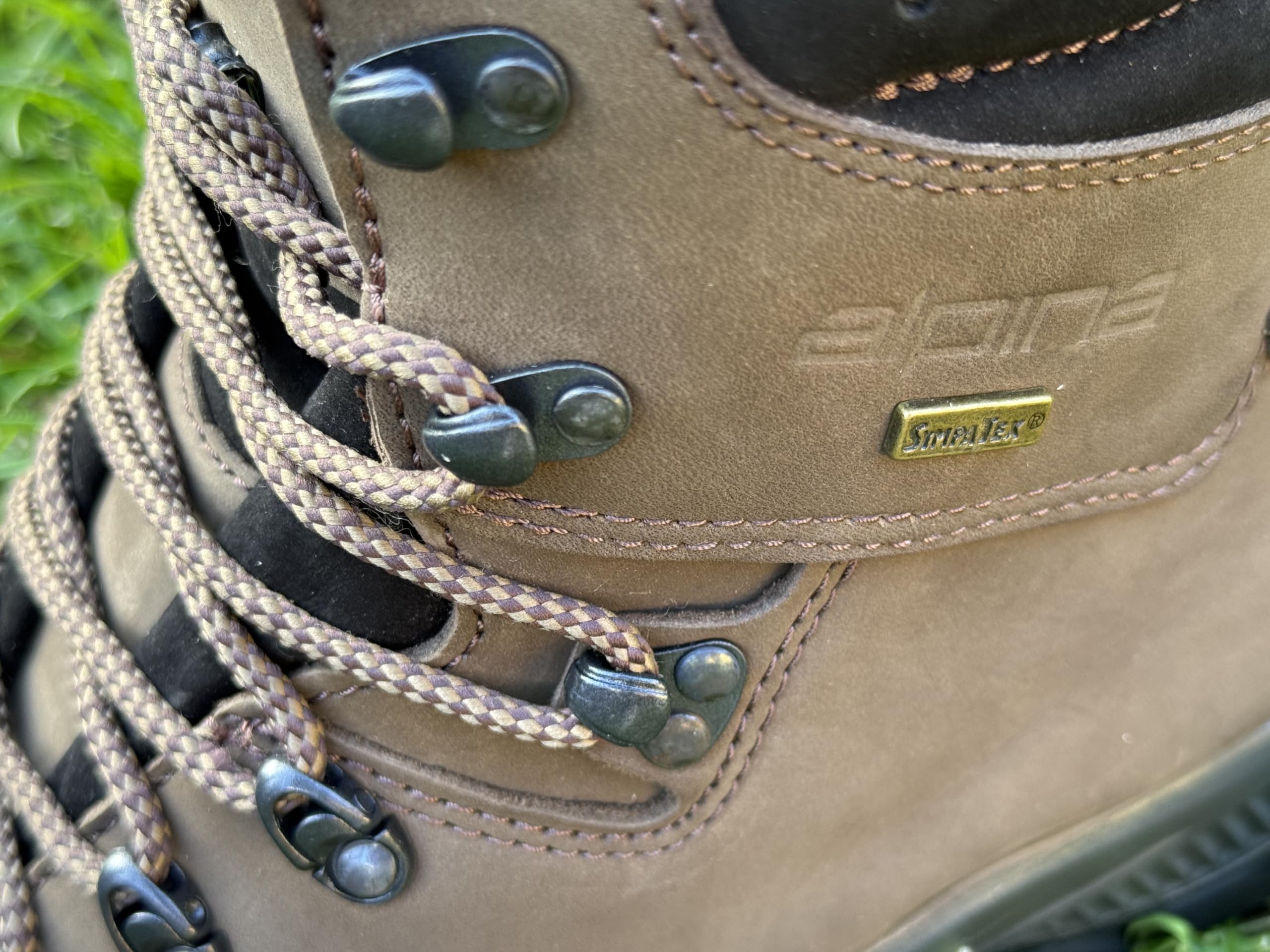 Alpina Tibet Męskie Buty Trekkingowe Skórzane | Wodoodporne Buty Górskie z Podeszwą Vibram i Membraną Sympatex