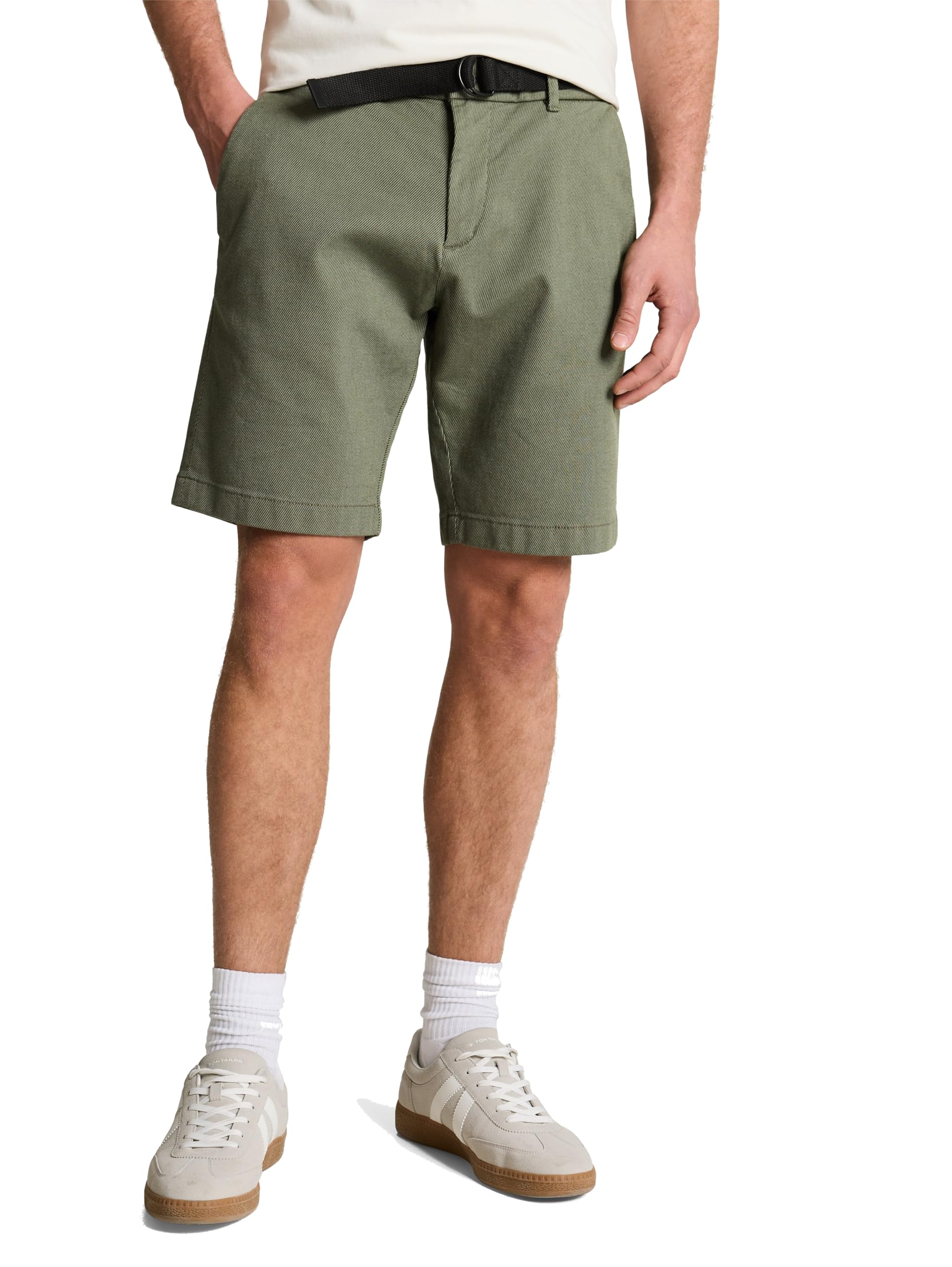 TOM TAILOR Denim Herren Basic Chino Shorts