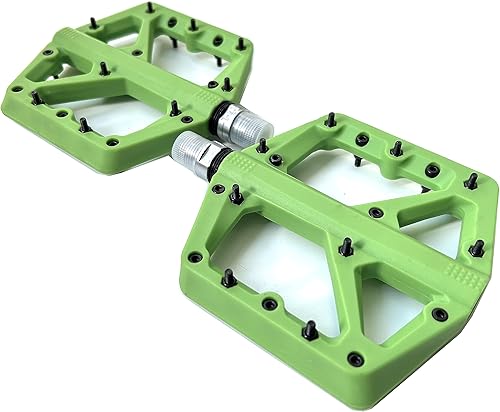 Miniatura 2 de Pedales de MTB Pedal de bicicleta Pedal de bicicleta Antideslizante Peso ligero Nylon Fibra Plat Forma Cr-Mo Sellado Cojinete IGUS DU