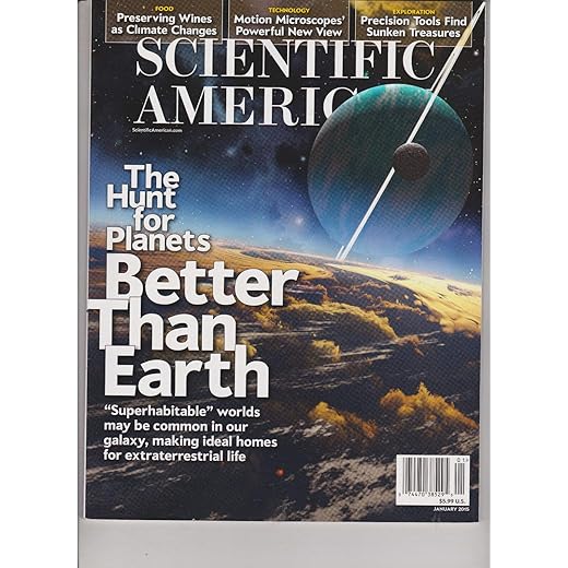 SCIENTIFIC AMERICAN MAGAZINE JANUARY 2015.