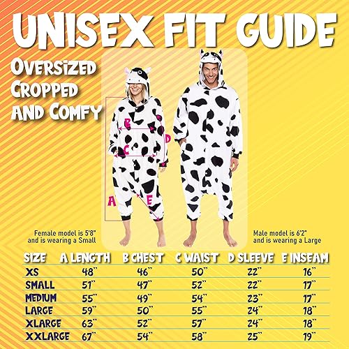 Miniatura 3 de Adult Onesie Halloween Costume - Animal and Sea Creature - Plush One Piece Cosplay Suit for Adults Women and Men FUNZIEZ