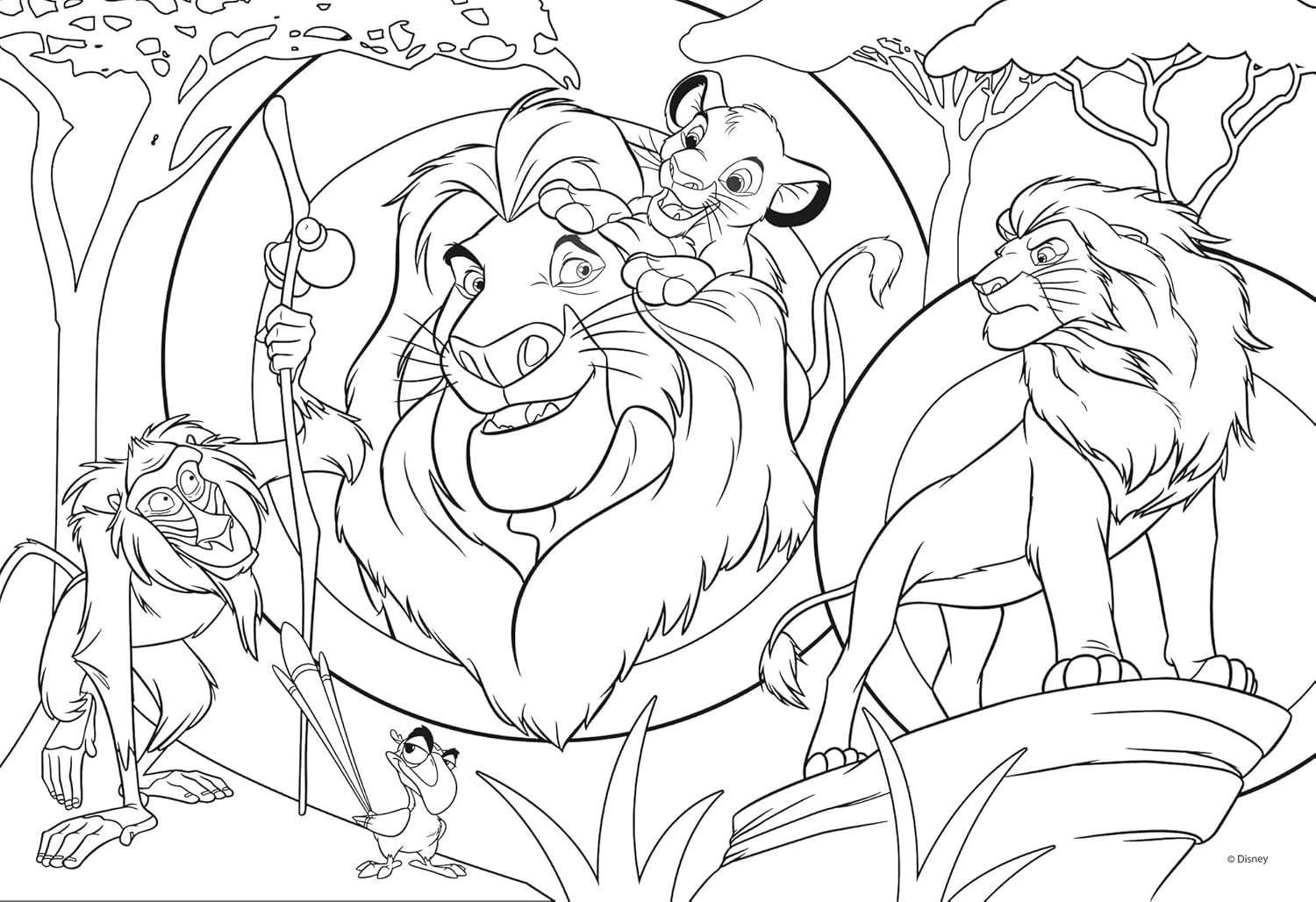 Liscianigiochi 91843 Disney Eco Puzzle Df Lion King 24