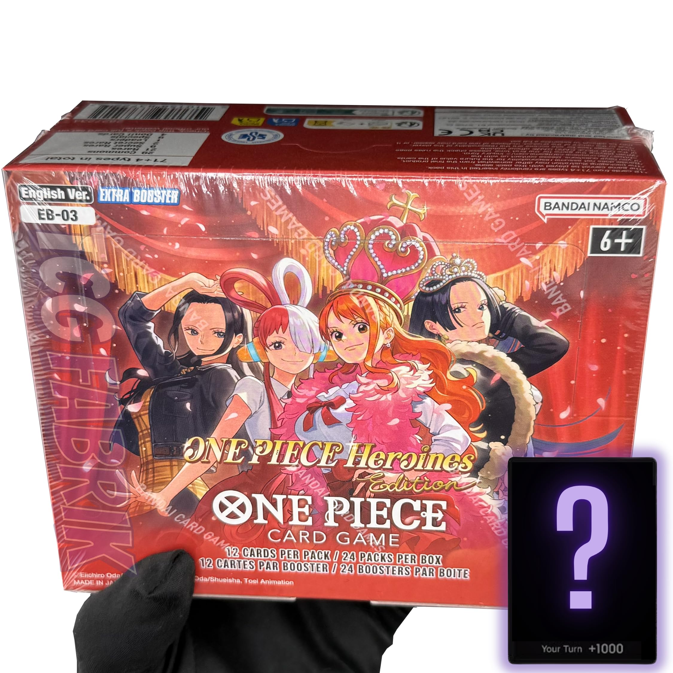 Amazon.com: EB03 Heroines Edition Booster Box English EB-03 Extra