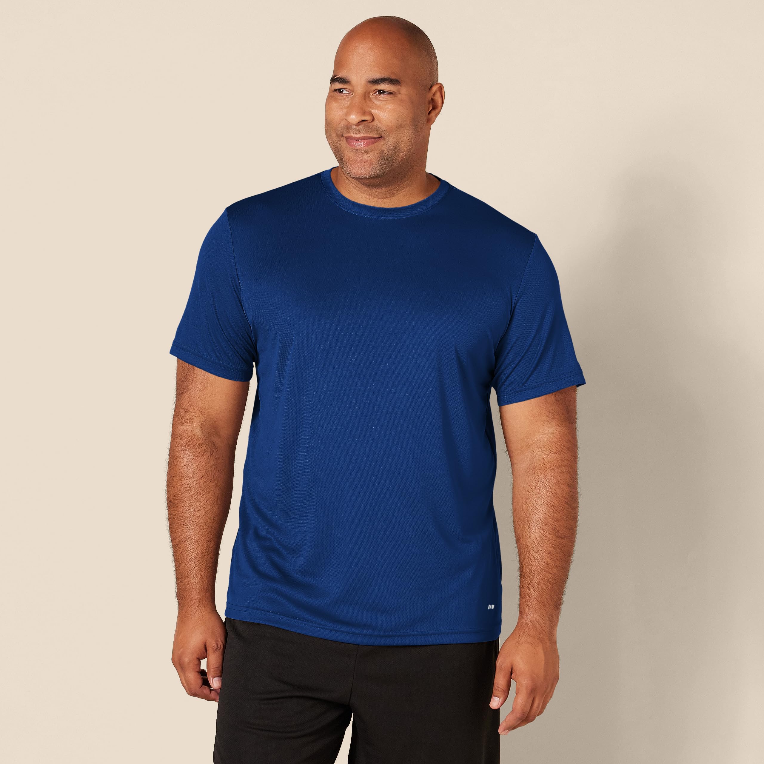 Amazon Essentials Hombre Camiseta Técnica, Rendimiento Deportivo (Disponible en Tallas Grandes y Largos Especiales)