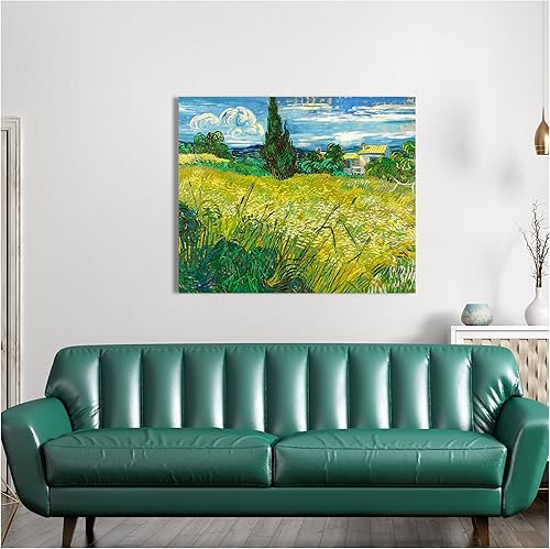 Miniatura 10 de A&T ARTWORK The Starry Night de Vincent Van Gogh. Tamaño del marco: 36 x 30 pulgadas, tamaño de la imagen: 30 x 24 pulgadas, reproducciones clásicas