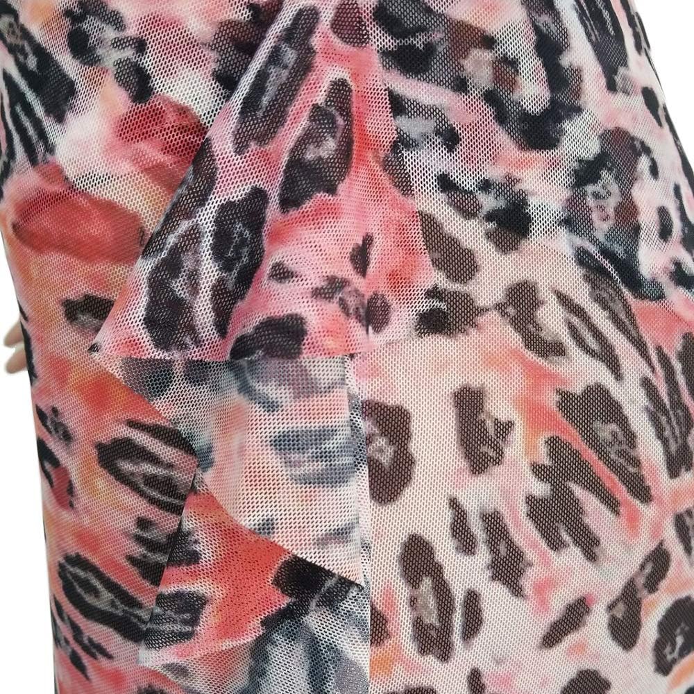 Women's Sexy Bra and mesh See-Through Hollow Out Ruffle Long Pants 2 Piece Outfits