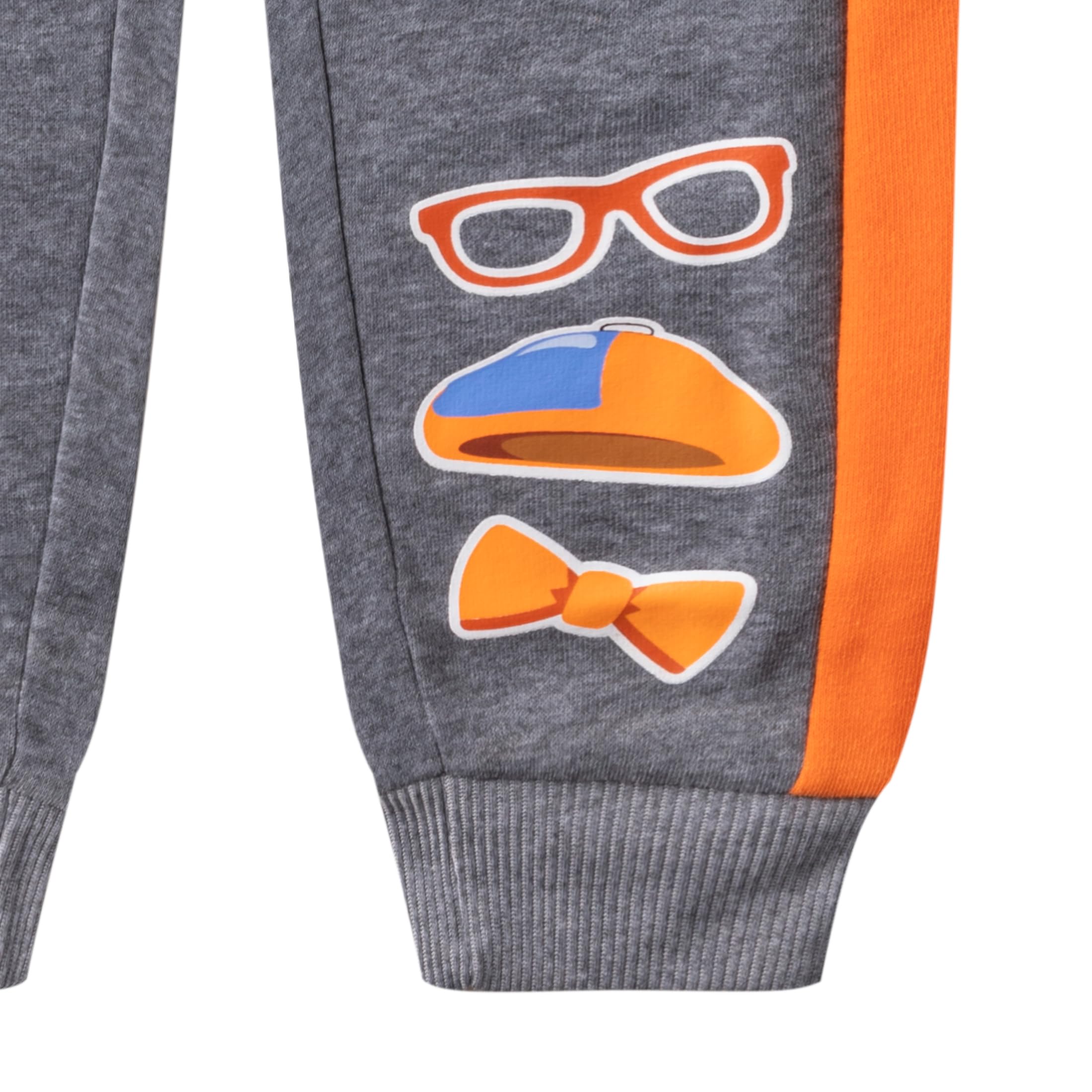 Blippi Set di 3 pezzi, maglietta con cappuccio e pantaloni con cerniera per bambini piccoli