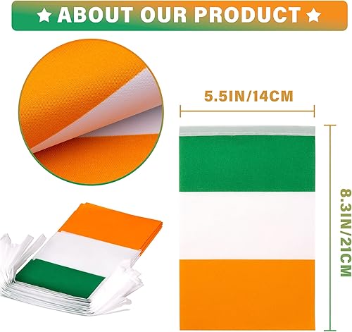 Miniatura 93 de Banderín de bandera de República Dominicana, pequeña mini bandera dominicana, banderín de banderines, decoración nacional de país para escuela