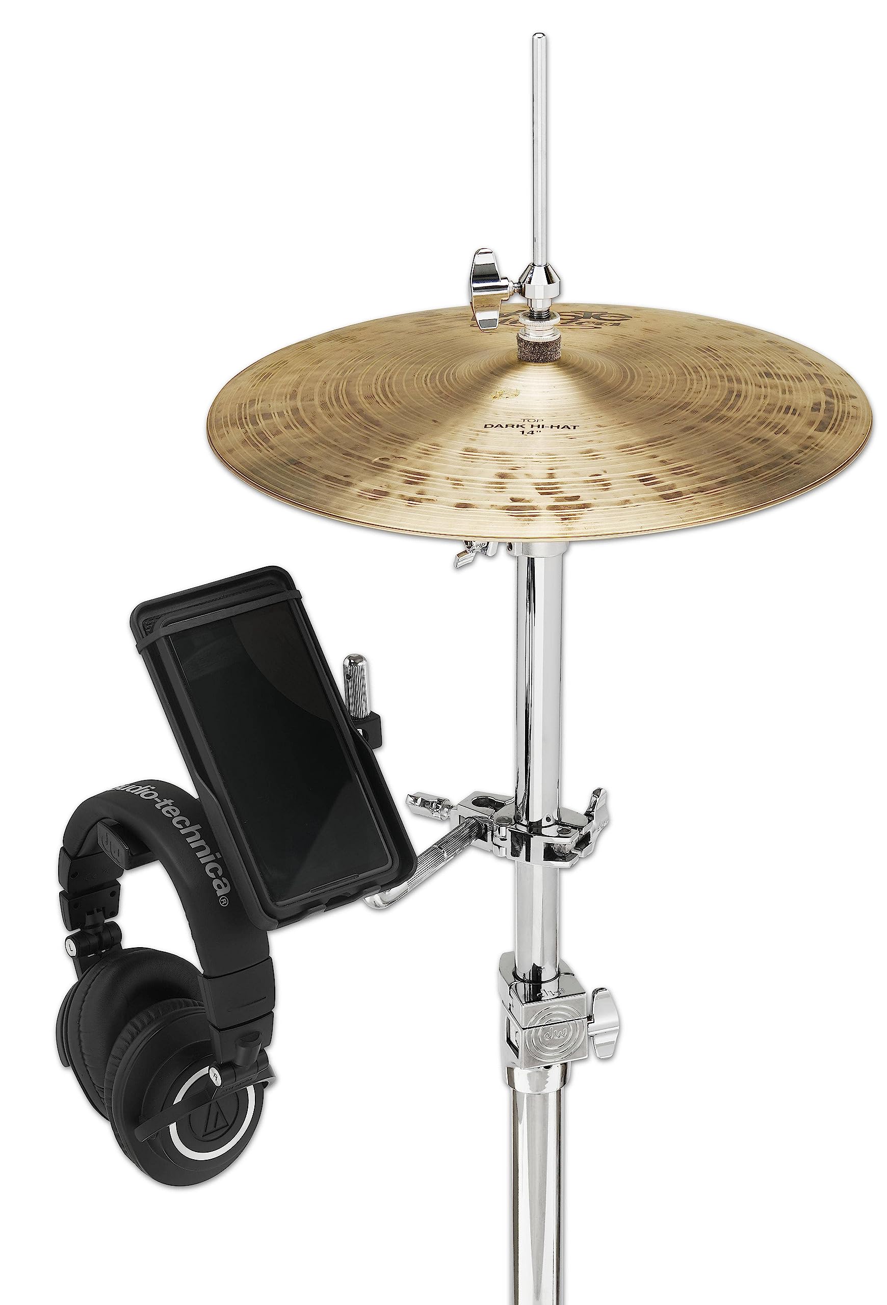 DW Drum Workshop Factory Accessories Headphone/Mobile Phone Holder DWSM2348, multicoloured, Einheitsgröße - Image 2