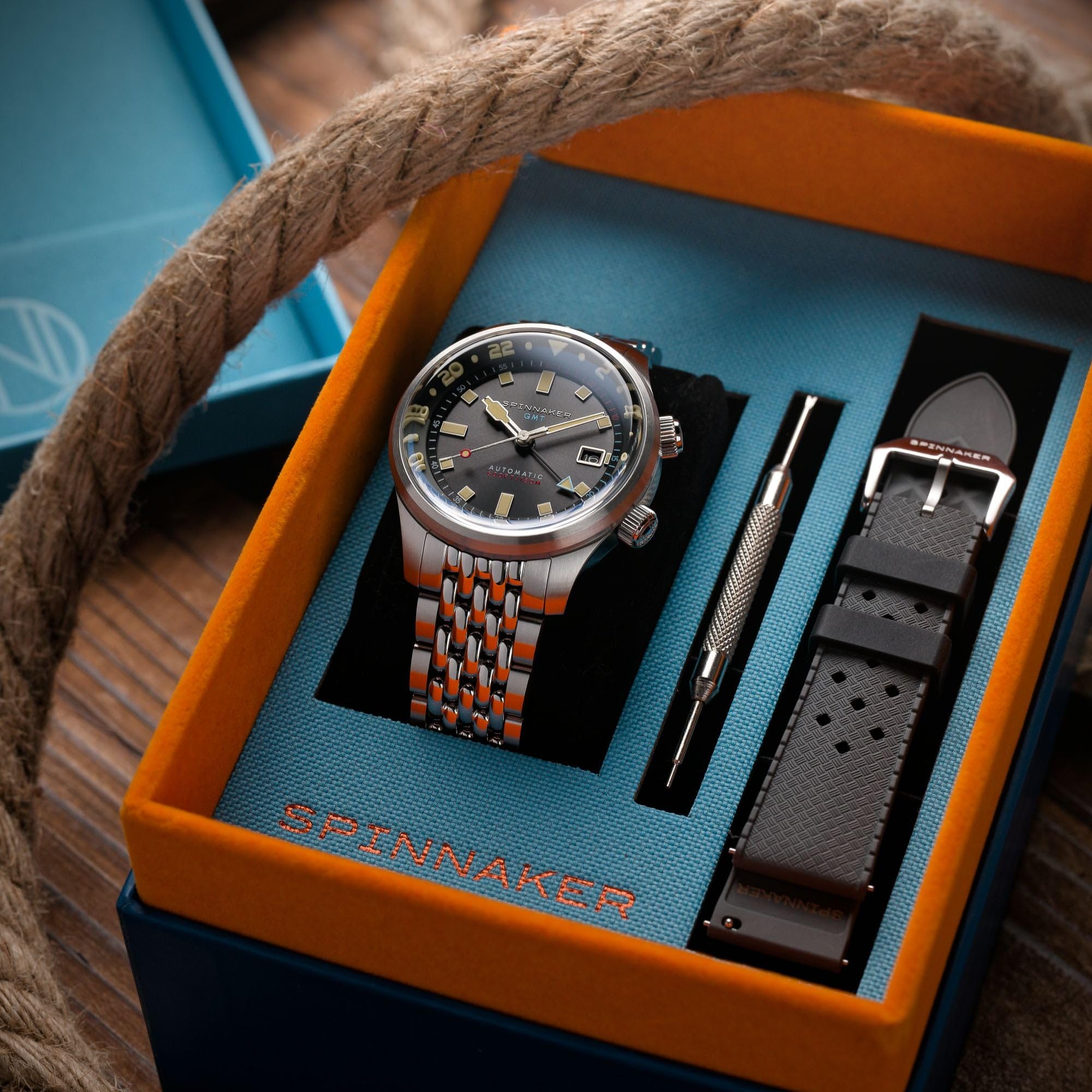 Spinnaker Bradner GMT Automatik, 42 mm