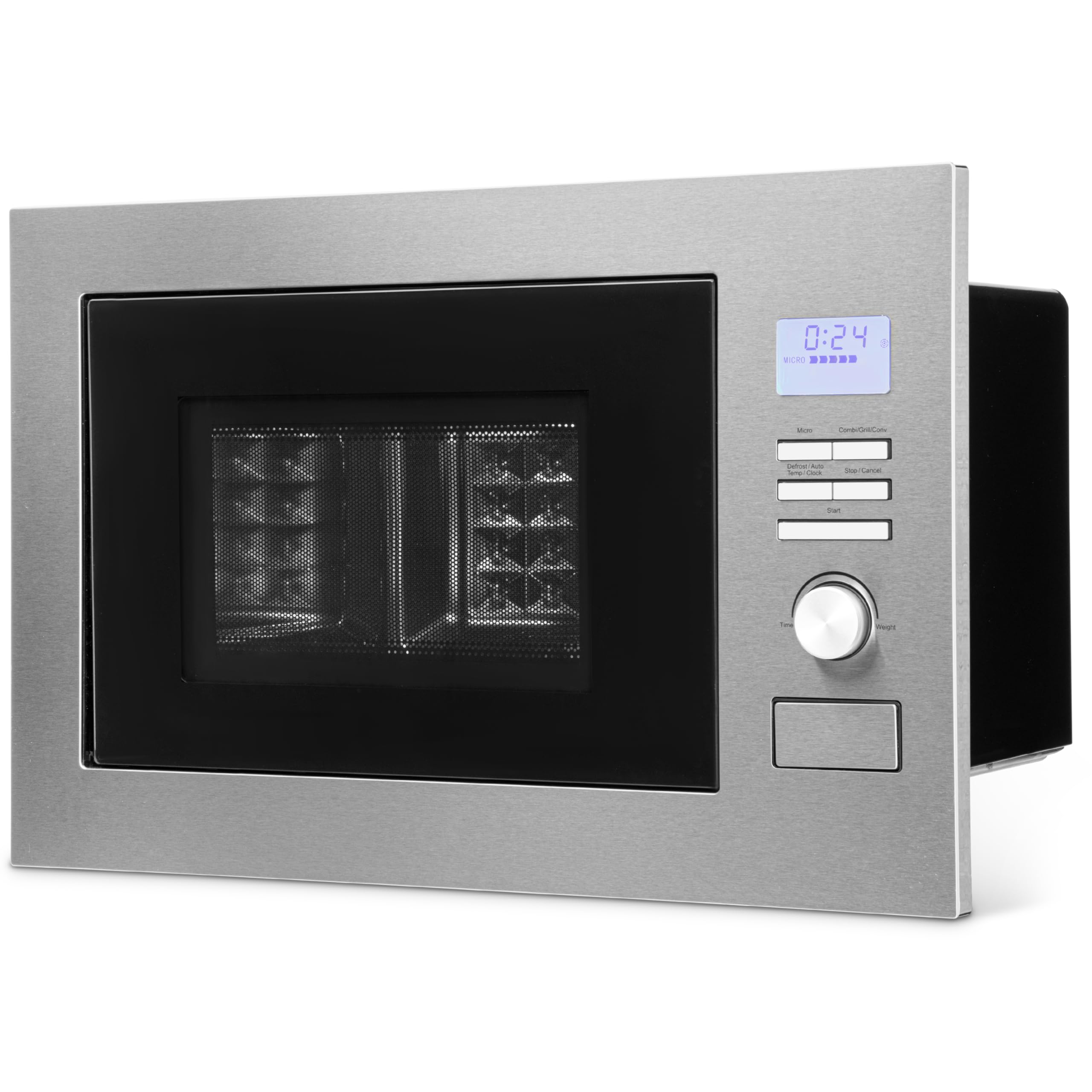 Bomann MWG 3001 H EB - 3in1 Inbouwmagnetron Met Grill, Hete Lucht Magnetron 25liter