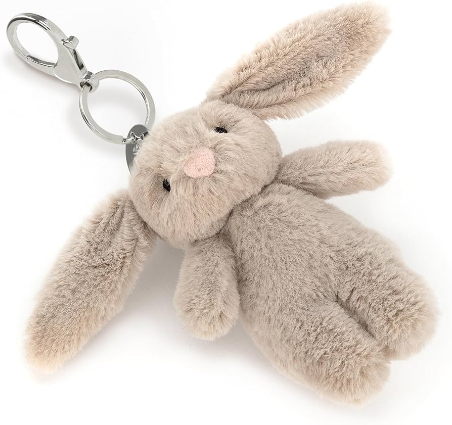 Amazon.co.jp: ぬいぐるみ うさぎ jellycat bashful bunny Bag Charm