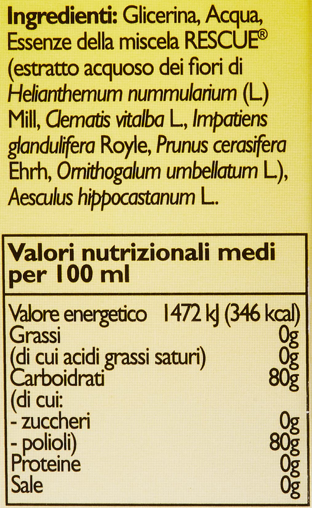 Rescue Bach krople na noc bez alkoholu 20 ml