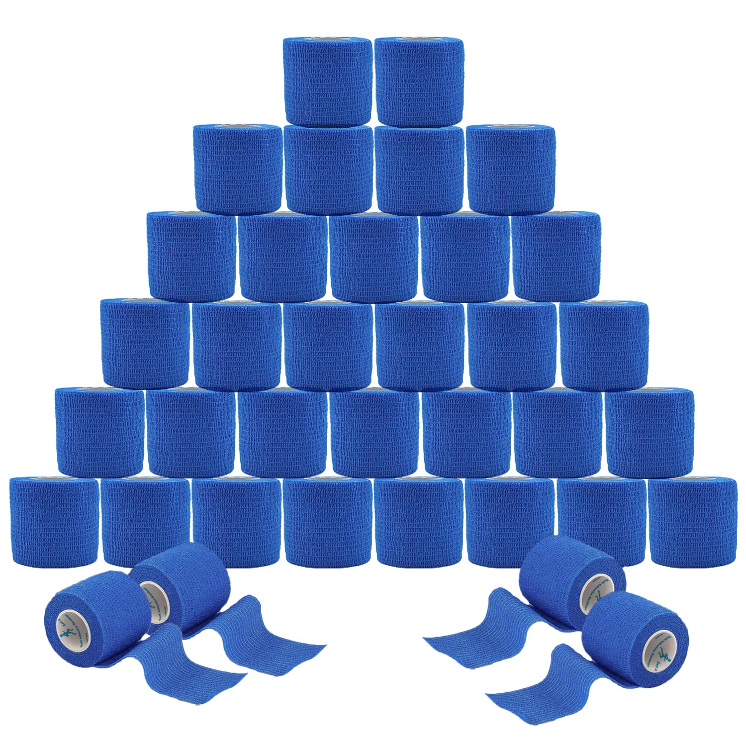 ANAMPION Selbstklebender Verband, 5cmx4.5m Elastische Binde Bandage | Non-Woven Selbsthaftende Bandage für Mensch&Tier, Fixierbinde Haftbandage Selbstklebend für Sprunggelenke Schwellung,Sport