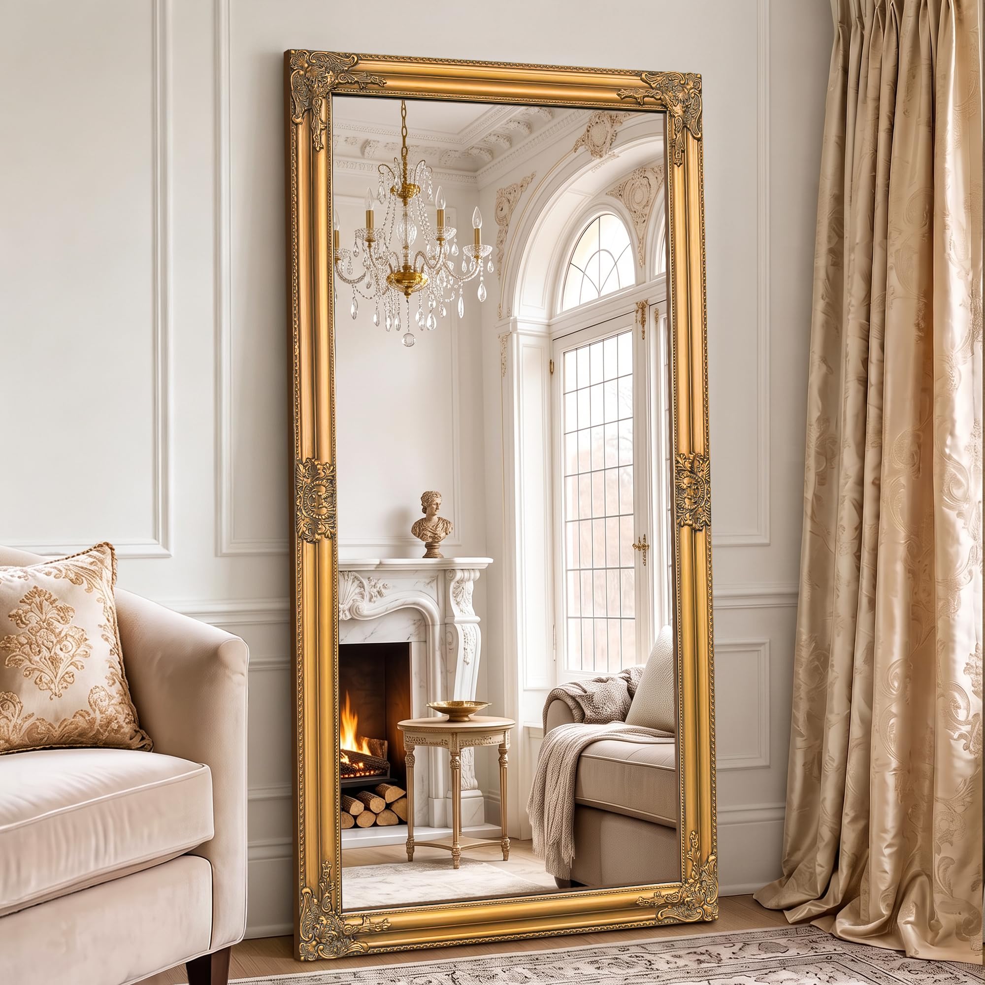 TRAHOME Vintage Full Length Mirror, 55'x28'
