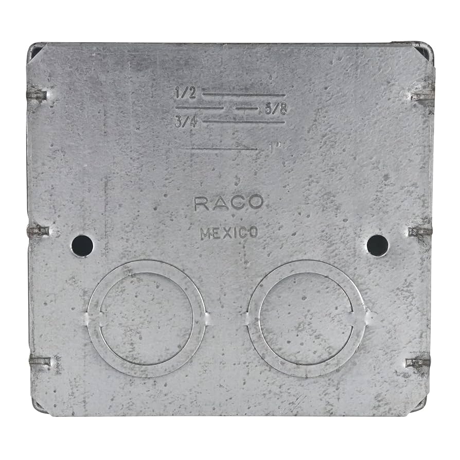 Raco Hubbell 696 Masonry Boxes, 3-1/2 in. Deep - Nongangable