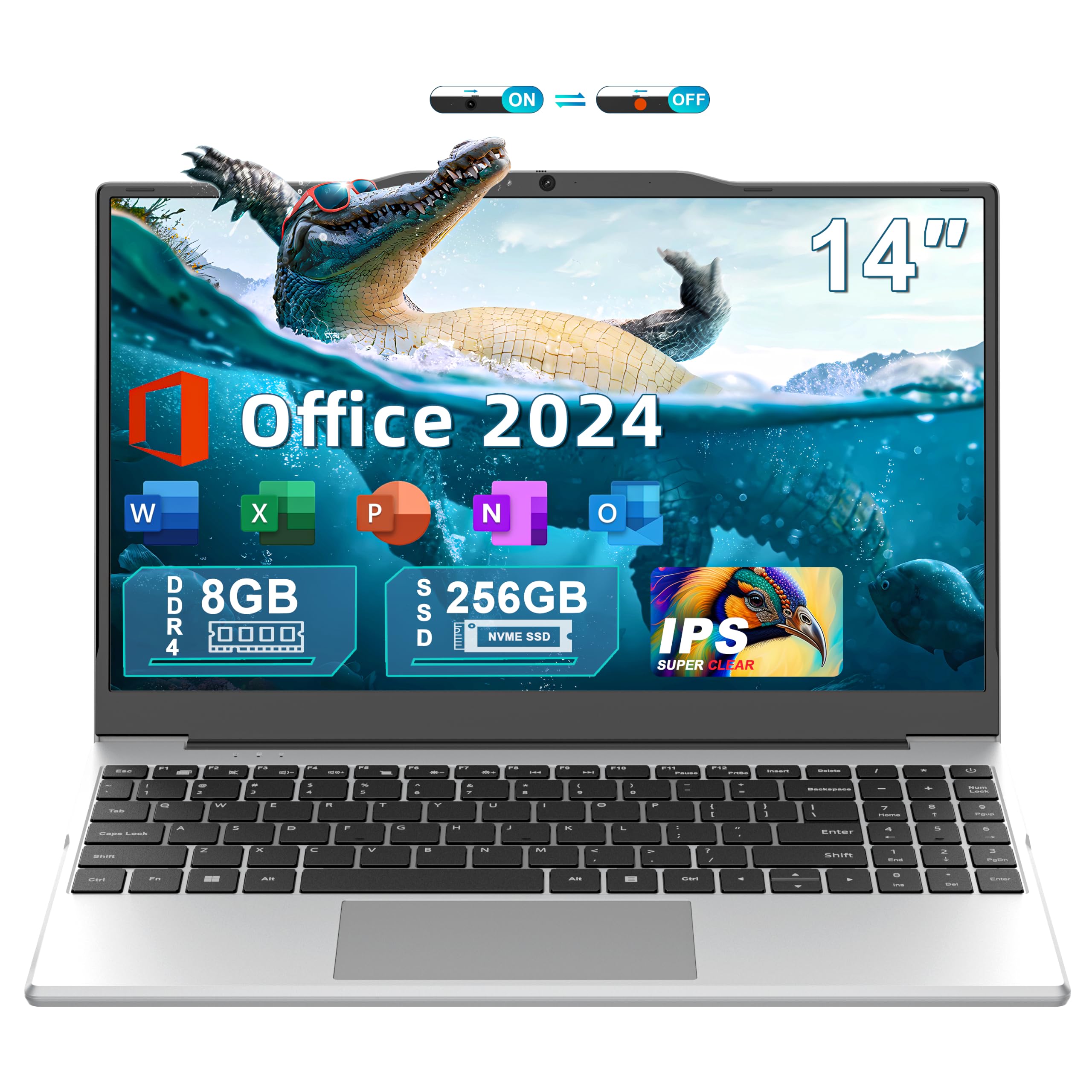 Amazon.co.jp: 2026最新ノートパソコンインテル N5100 4コア4スレッド