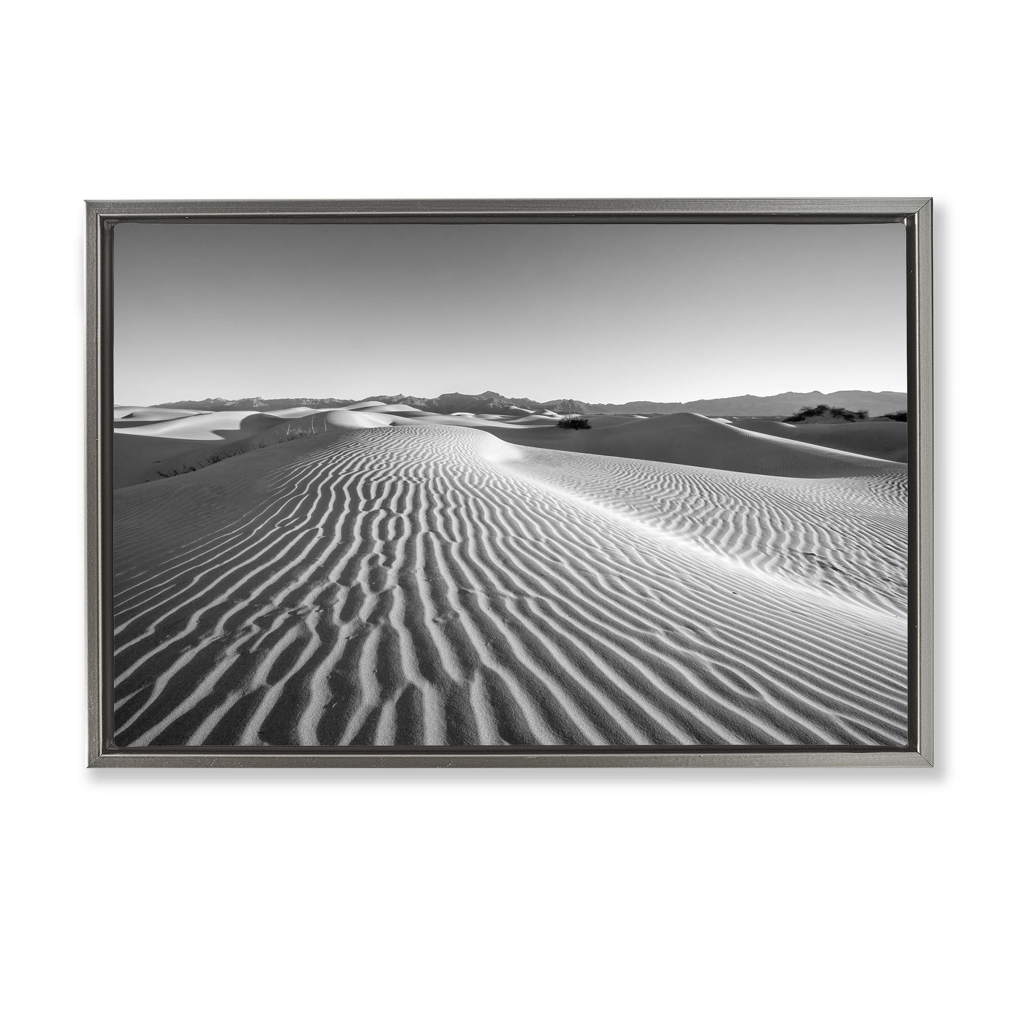 'Sand Waves In The Distance'| Floating Frame Canvas Art