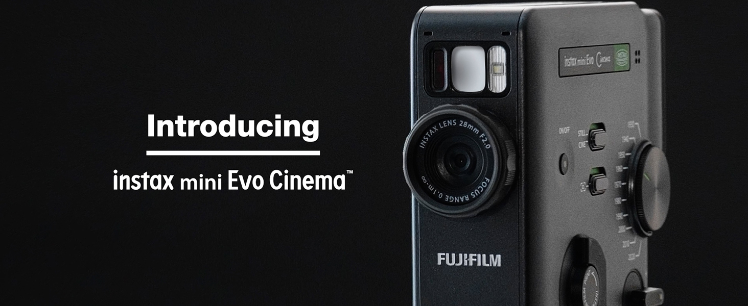 Amazon.com : FUJIFILM instax mini Evo Cinema : Electronics