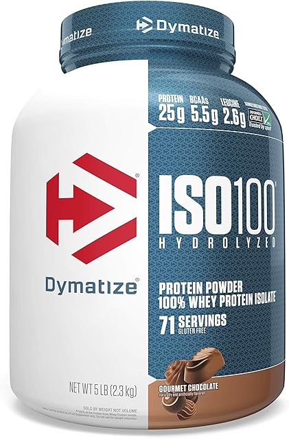 Iso 100 - 100% Hydrolyzed (2,3Kg) - Sabor Gourmet Chocolate, Dymatize Nutrition