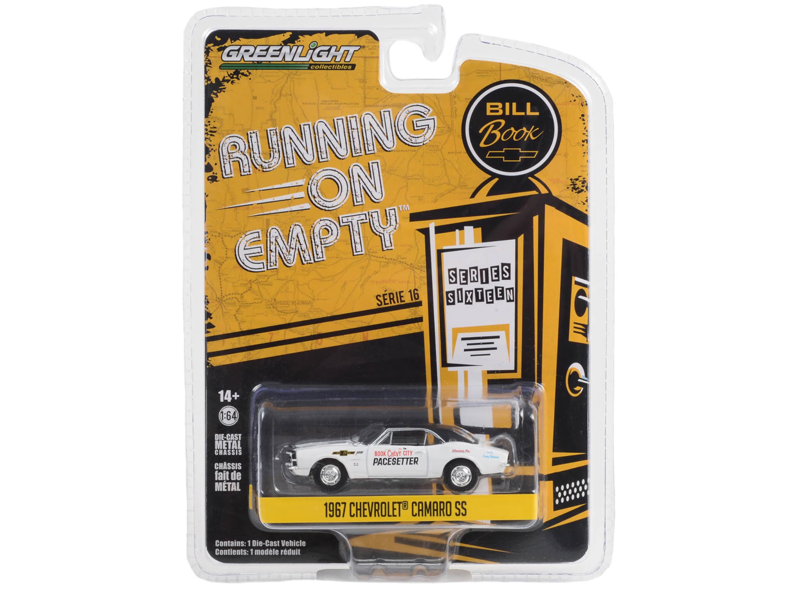 Amazon.com: 1967 Chevy Camaro SS White with Black Top Book City