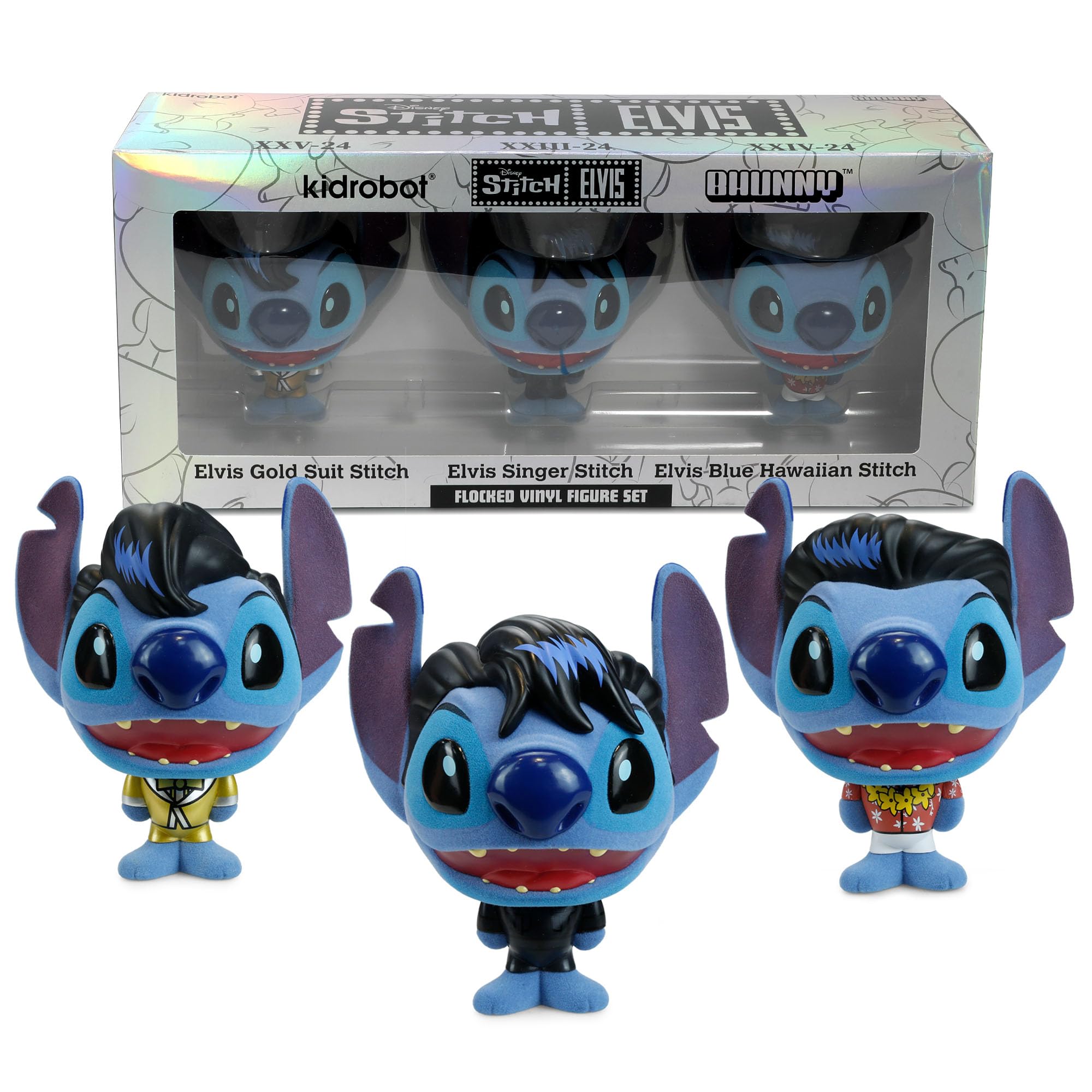 Lilo＆Stitch　ROCKIN ELVIS figure Disney Lilo & Stitch 2002 Hasbro Rockin' Elvis Figure Set