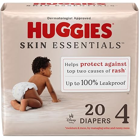 Huggies Size 4 Diapers, 20 count