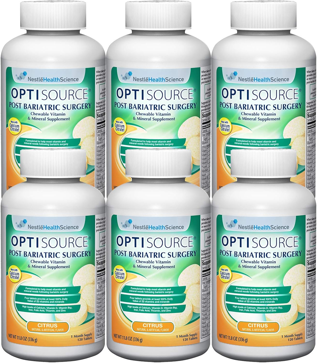 Optisource Post Bariatric Surgery Chewable Vitamin