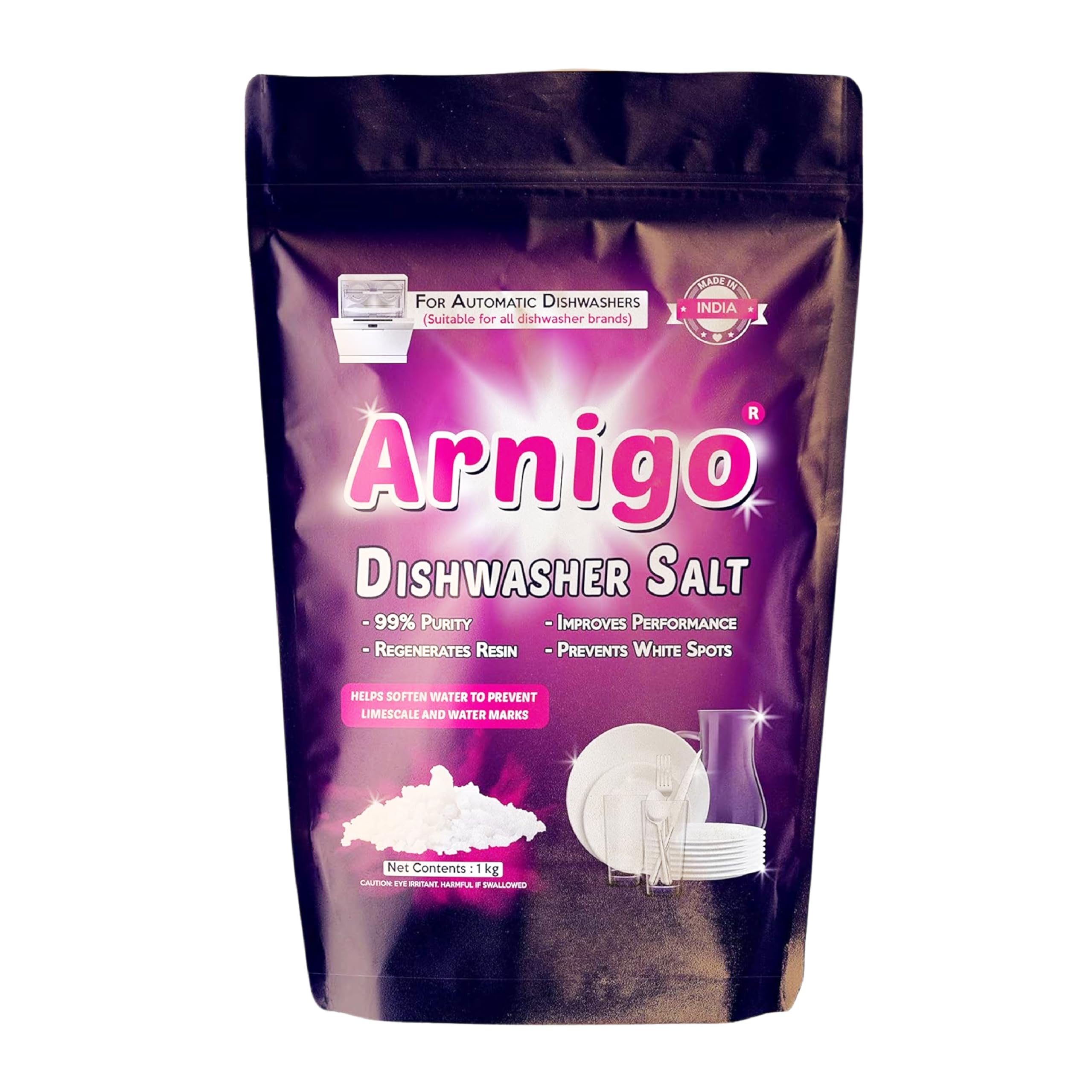 Arnigo Dishwasher Salt - 1Kg (Pack of 5) (B08GKTPDNZ) Amazon Price History, Amazon Price Tracker