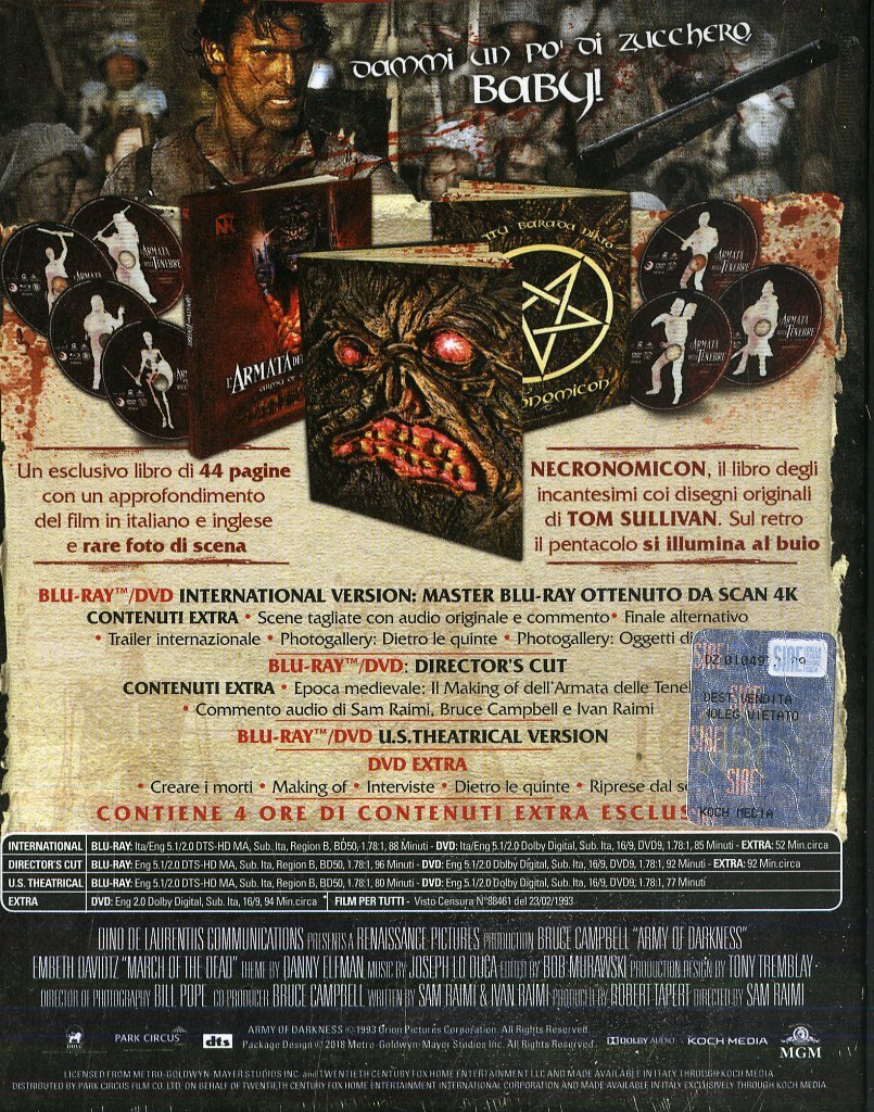L'Armata delle Tenebre-Midnight Classics Limited Edition (4 DVD + 3 Blu-Ray)