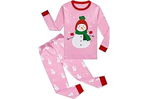 Adorable Christmas PJs for Girls