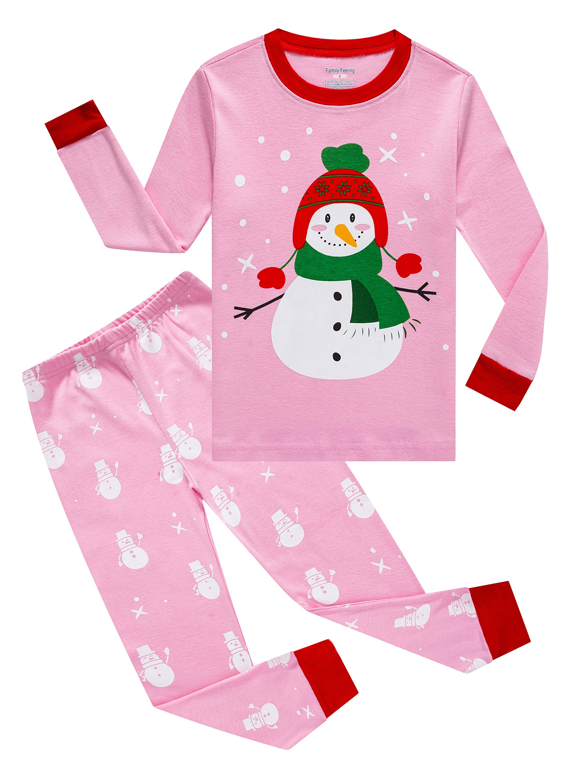 Family Feeling Little Boys Pajamas Sets 100% Cotton Long sleeve Pjs