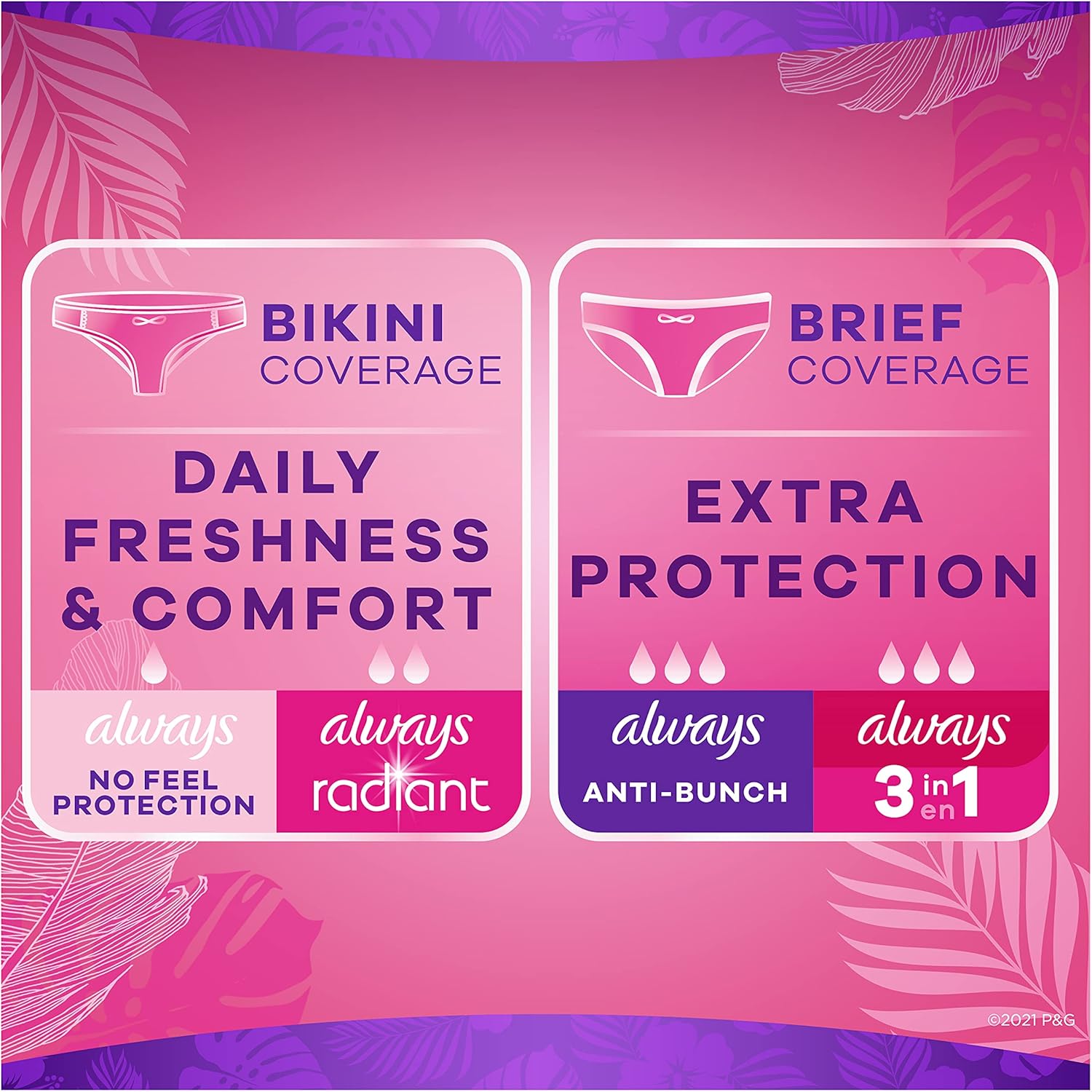 Always Thin Dailies Liners, Unscented, Wrapped, 60 Count : Health & Household