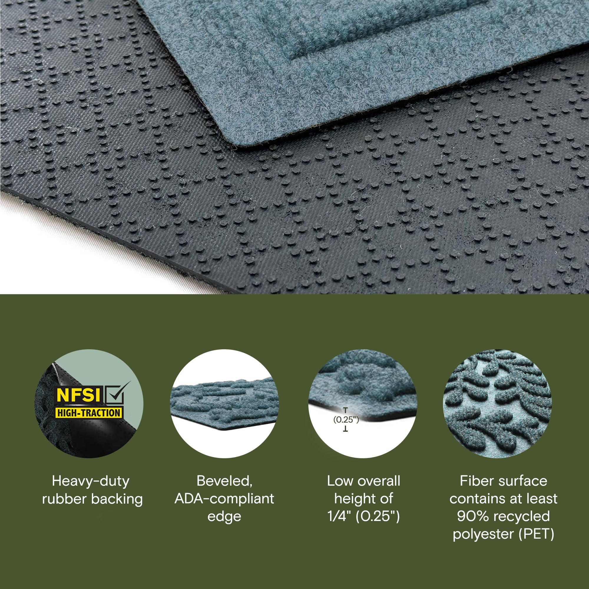 WaterHog Stair Treads - All-Weather Outdoor & Indoor -3 WaterHog Stair Treads - All-Weather Outdoor & Indoor -3
