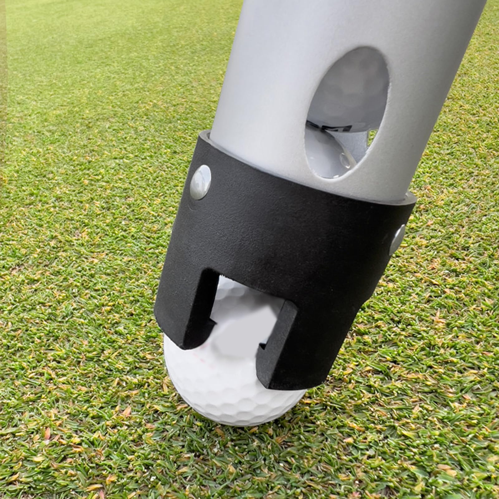 Tubo recuperador de Pelotas de Golf: recogedor de aleación de Aluminio liviano y fácil de Usar (no es Necesario doblarlo) — Diseño Desmontable de 3 Secciones