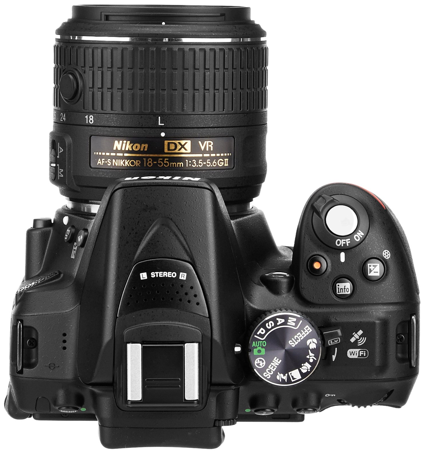 Nikon d5300 18-55 VR2 kit BLACK
