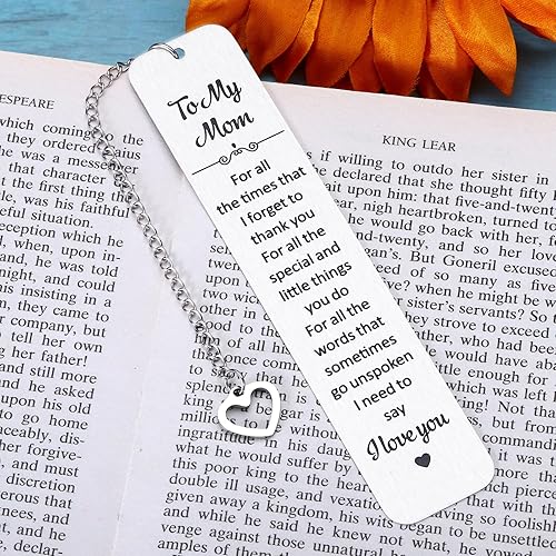 Miniatura 3 de Regalos para el Día de la Madre para mamá, suegra de parte de su hija, hijo, I Love You Mom regalos de agradecimiento de cumpleaños para mamá,