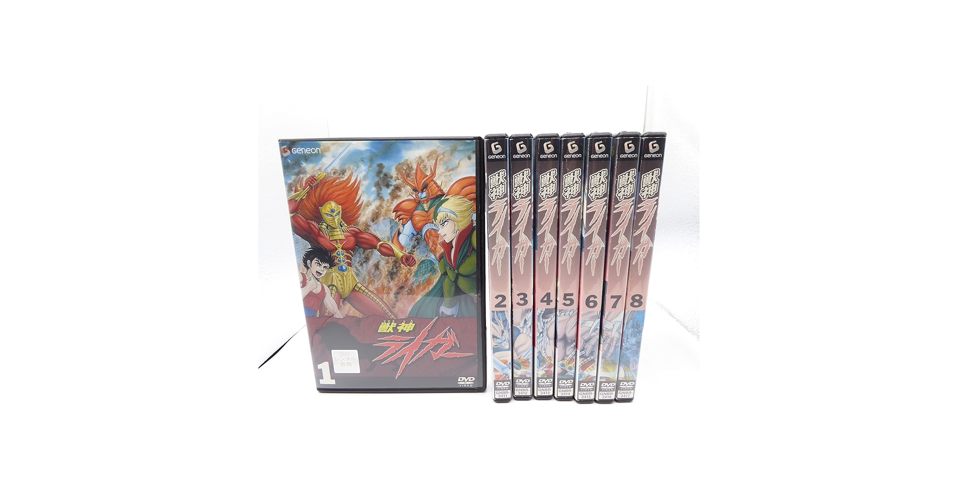 獣神ライガー　全巻／全8巻　DVDレンタルUP 81OQe-YcrHL.jpg_BO30,255,255,