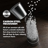 Vista 3 de Molinillo de pimienta Cole & Mason Derwent con precisión gourmet, Molino de sal, Acero inoxidable