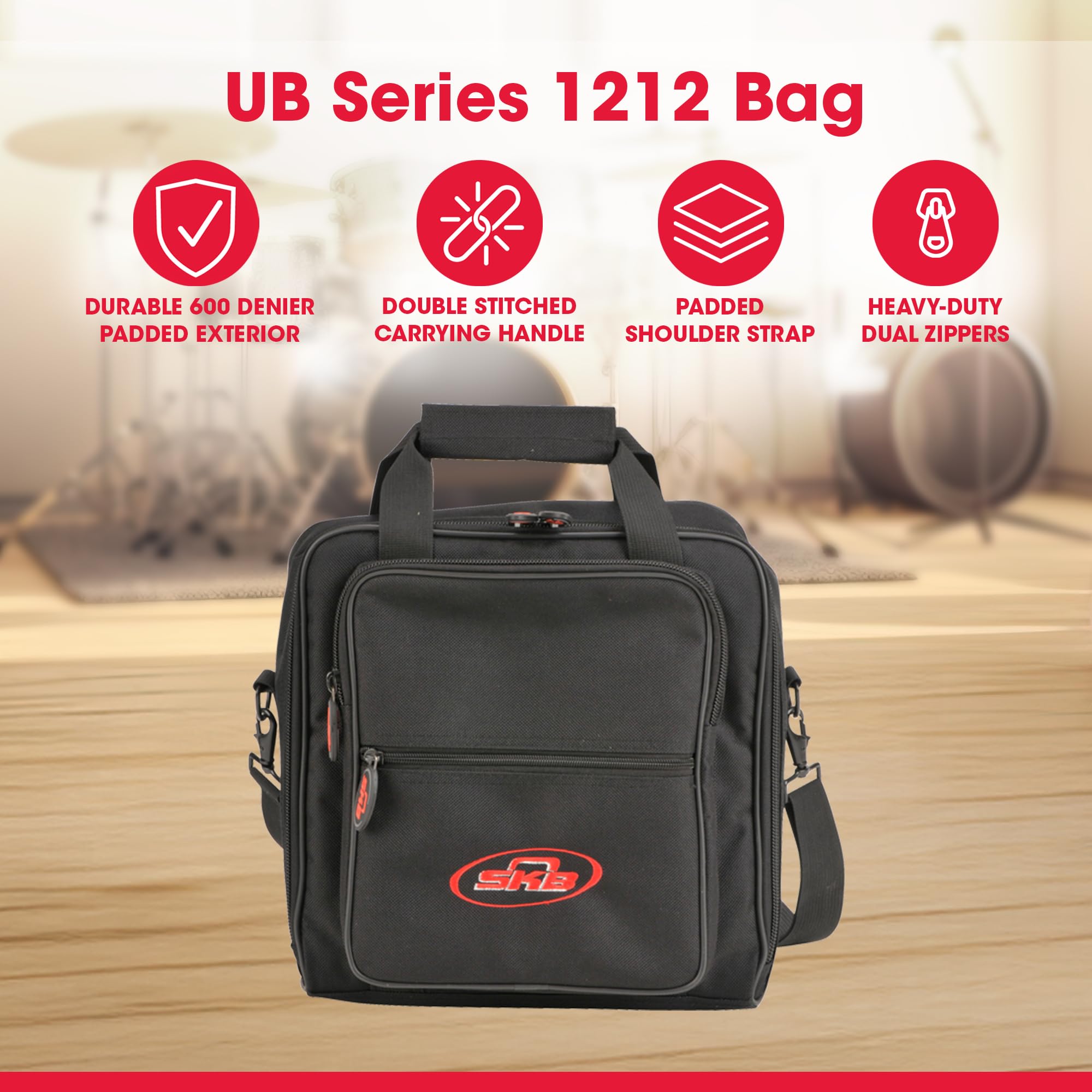 Amazon.com: SKB Cases 1SKB-UB1212 UB Series 1212 Mixer Case