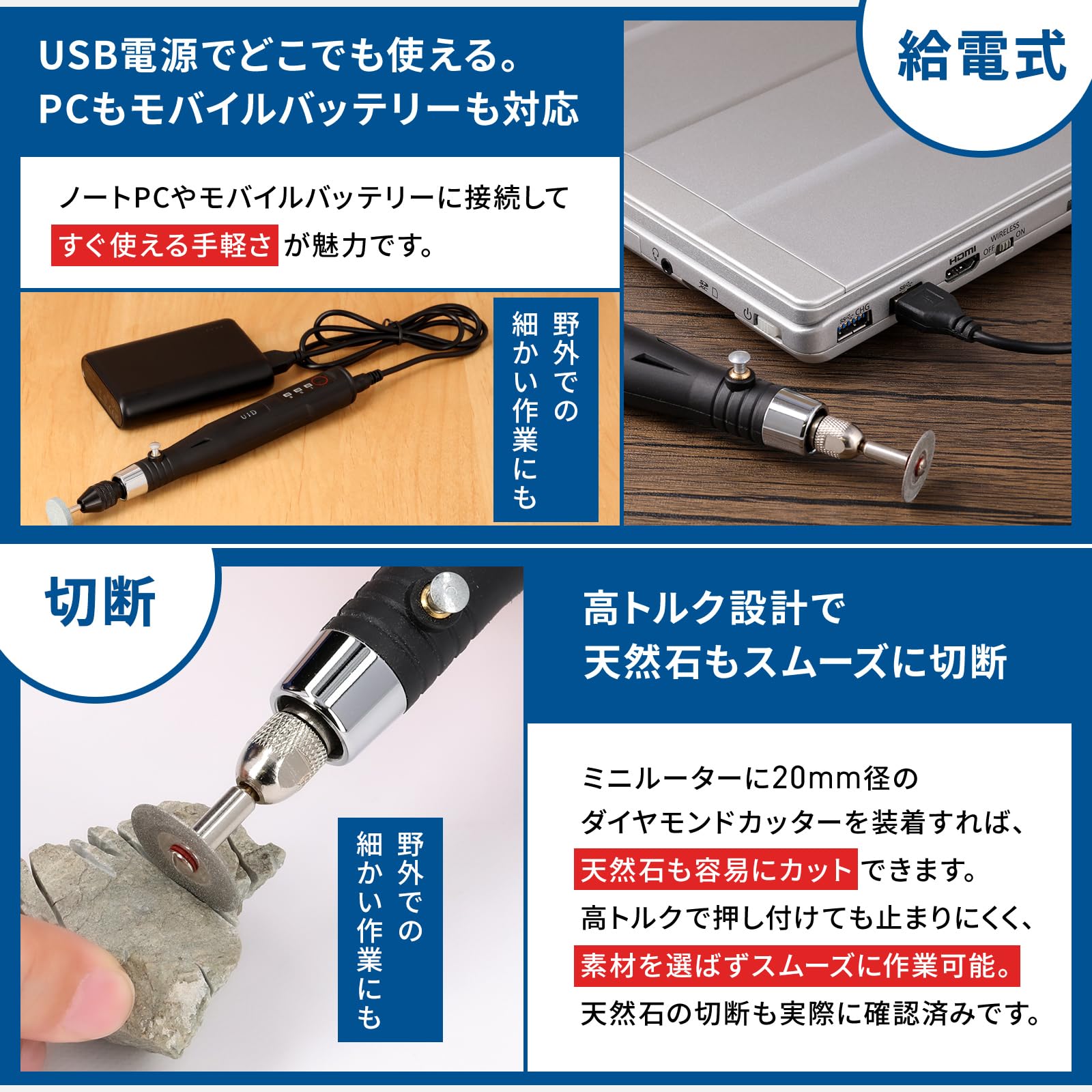 m*n様 リューター Amazon | 【ミニ四駆レーサー推薦】UID ミニ ルーター 49種類 301個
