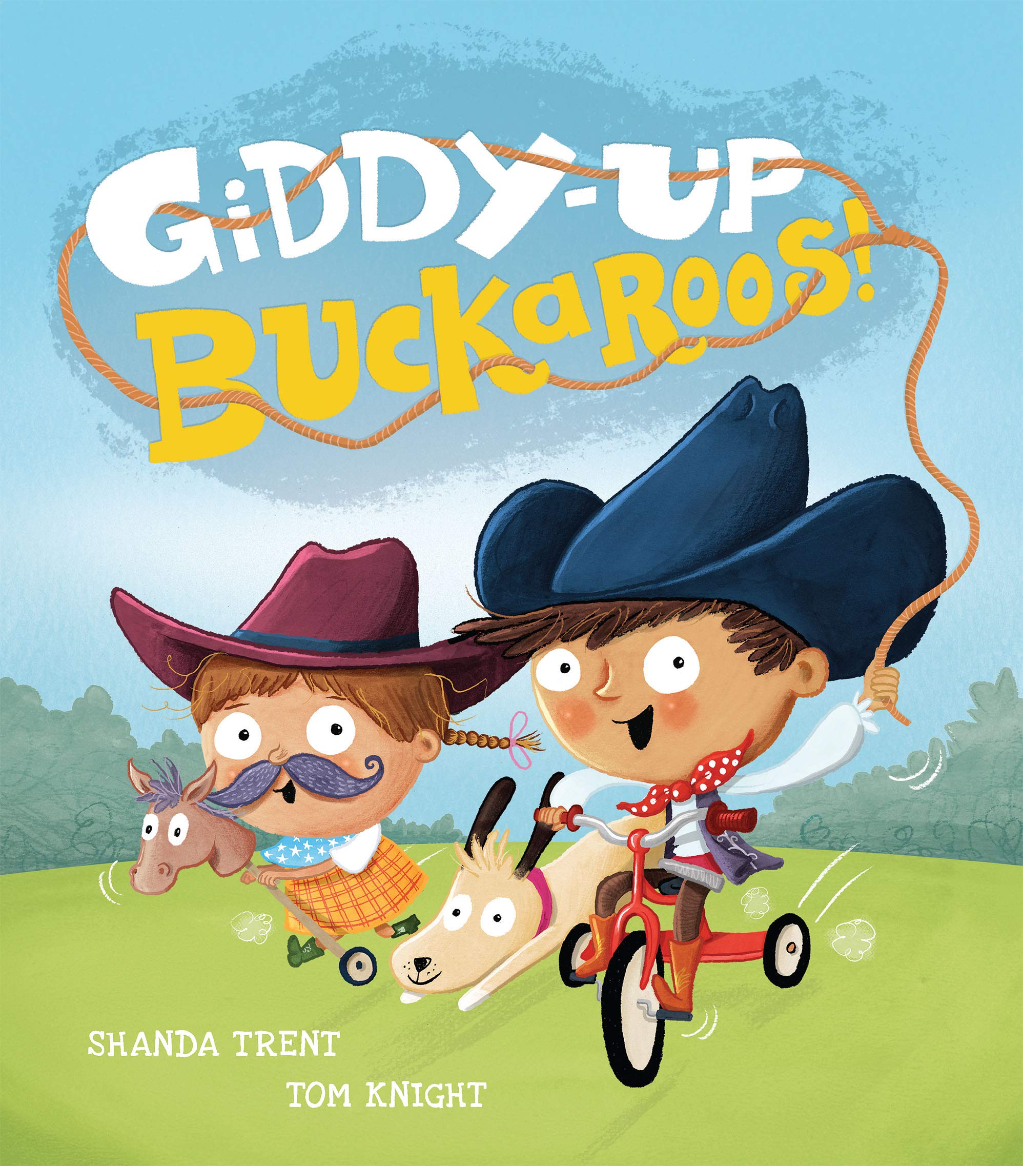 Giddy-up, Buckaroos! (English With Spanish)