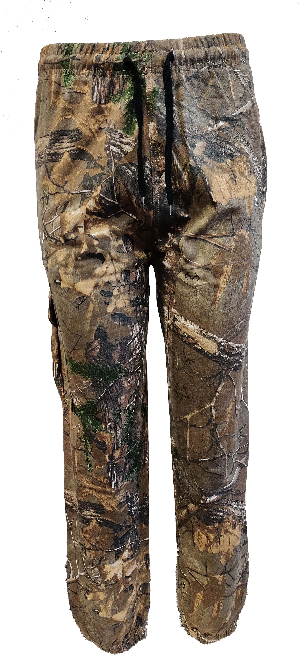 Label Apparel Men's Jungle Print/Camo Joggers Camouflage Fishing Hunting Trousers (4Xl)