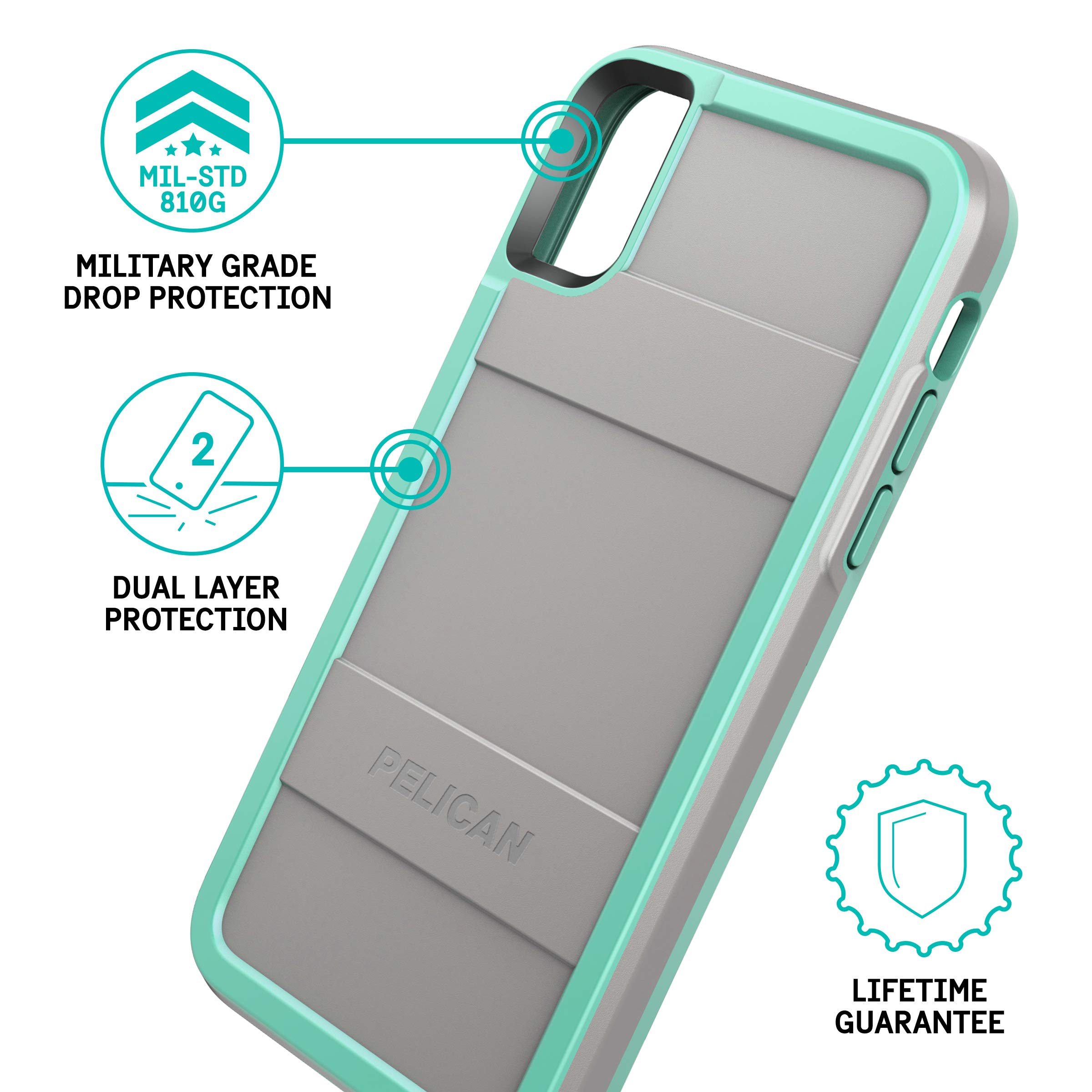 PELICAN iPhone XS MAX ケース プロテクター ローズゴールド Amazon.com: Pelican Adventurer Phone Case for iPhone Xs Max